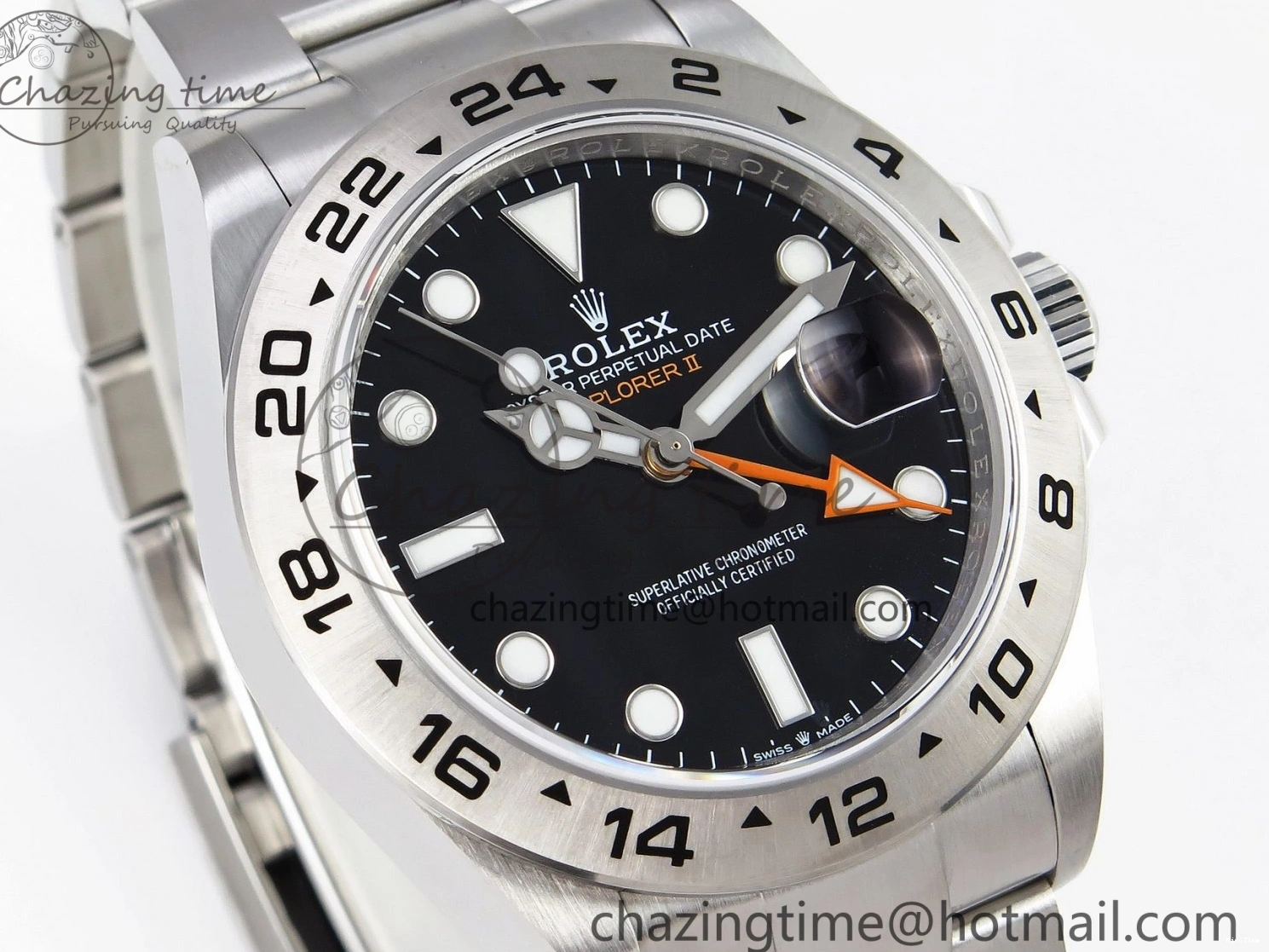 MiroTime 0329 Explorer II 42mm 226570 Black 904L SS GMF 1:1 Best Edition Black Dial on Bracelet VR3285 CHS HighPerformance 1903